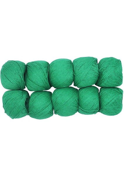 Spagettiyarn Benetton Yeşil Slim Cotton Ip - 10'lu Set fiyatları