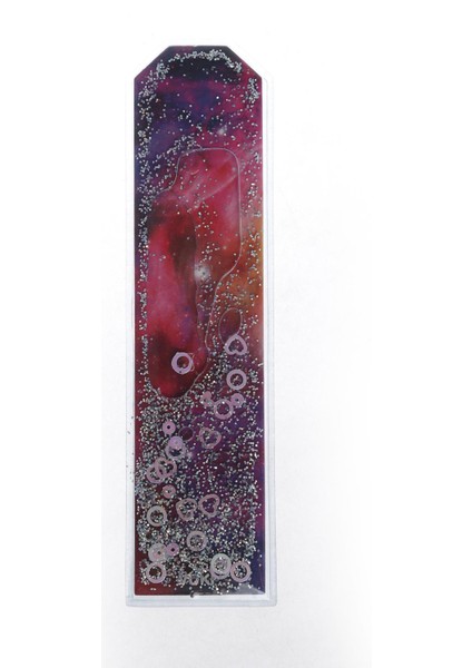 Galaxy Simli Sulu Kitap Ayracı