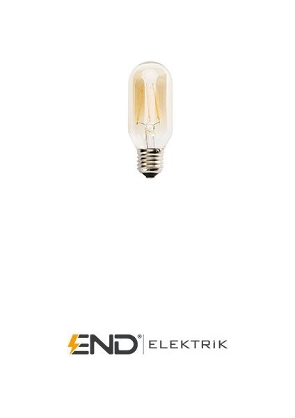 4W Rustik LED Ampul (E27)(AMBER)