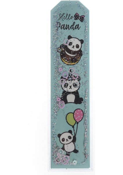 Panda Simli Sulu Kitap Ayracı