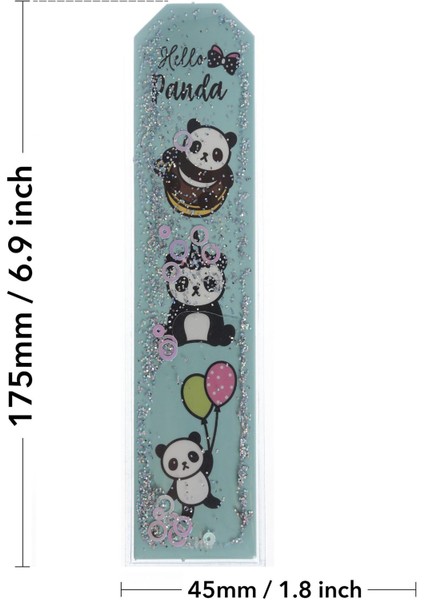 Panda Simli Sulu Kitap Ayracı modelleri