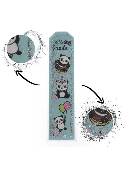 Panda Simli Sulu Kitap Ayracı fırsatları