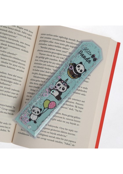 Panda Simli Sulu Kitap Ayracı indirimleri
