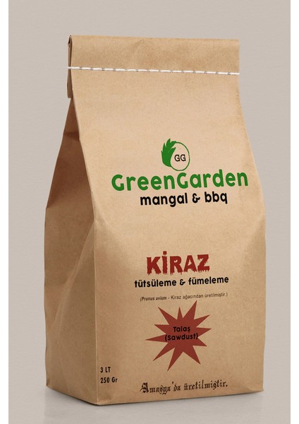 Kiraz Tütsüleme Aroma Talaşı Kiraz 3 Lt