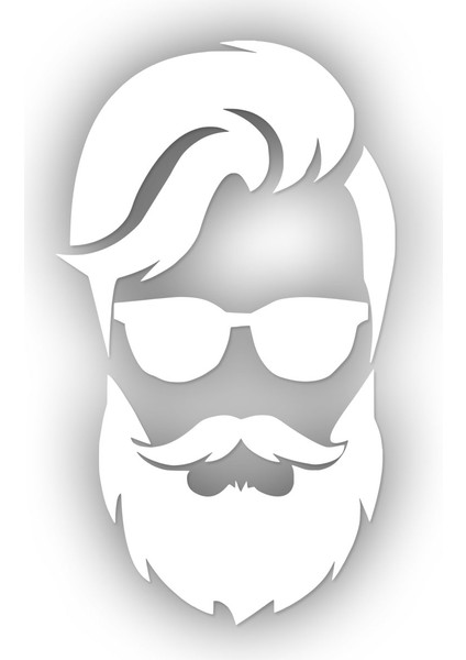 Berber Kafası Sticker