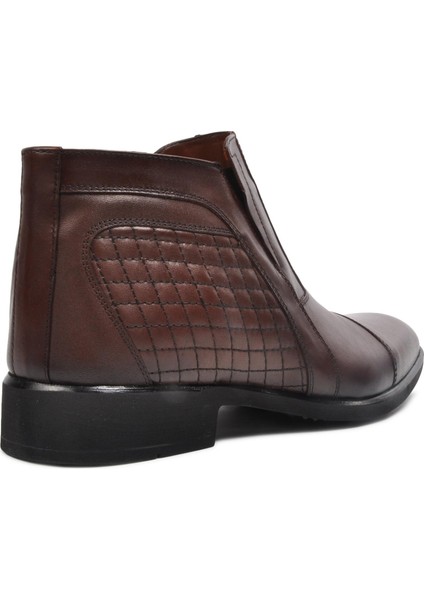 2356 Kahve Erkek Deri Fermuarlı Bot fırsatları
