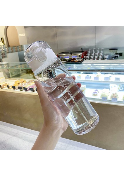 Su Şişeleri Sıçrama Kapaklı Plastik Bardak Spor Şişeler 780 ml (Yurt Dışından)