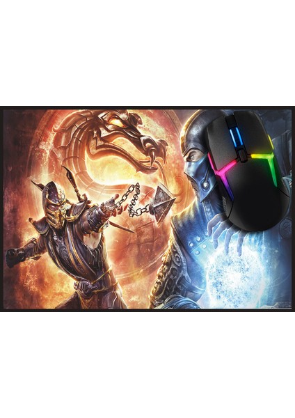 Mortal Kombat Gaming Oyuncu Mouse Pad