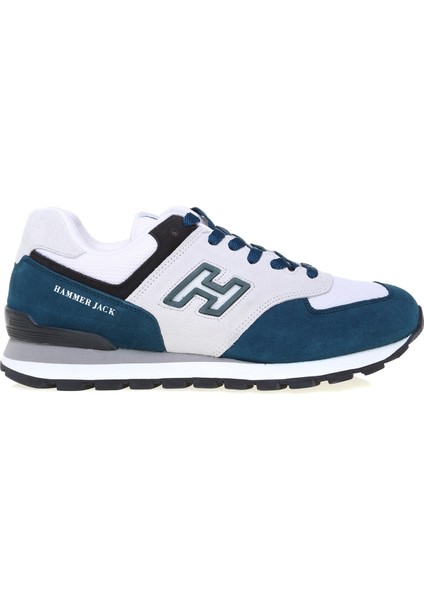 102 19253-M Mavi / Beyaz Erkek Sneaker