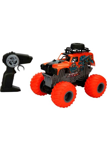 1:18 Uzaktan Kumandalı Spirit Beasts Jeep USB Şarjlı Araba 25 Cm.
