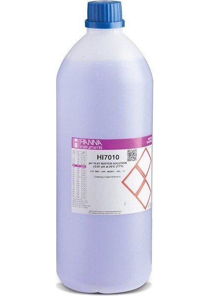 Hanna HI7010L Ph 10.01 Kalibrasyon Çözeltisi - 500 ml