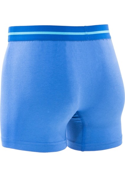 Erkek Mavi Cotton Lycra Boxer Rdz 7100097