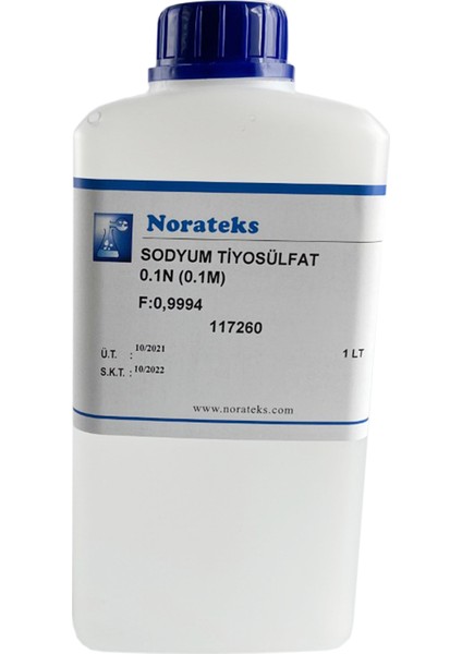 Sodyum Tiyosülfat 0.1n 1lt