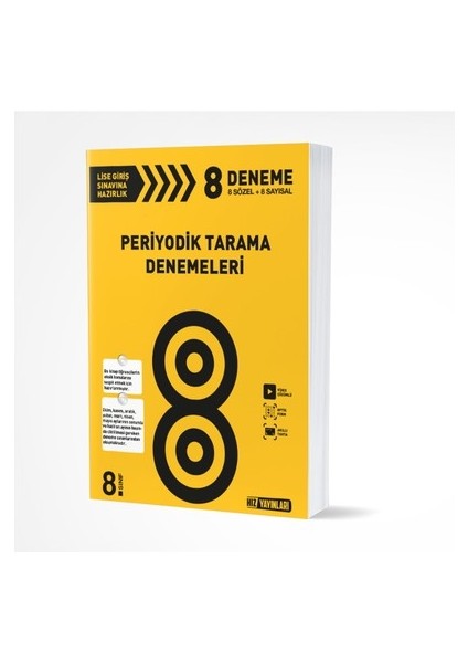 8. Sınıf Periyodik Tarama Denemeleri - Derspektif Yayınları 8. Sınıf LGS Matematik Soru Bankası