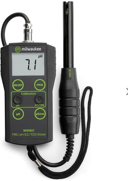 MW801 Ph / Iletkenlik / Tds Ölçer 0.0 14.0 Ph / 0 1990 Us/cm / 0 1990 Ppm