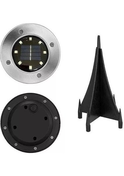LED Güneş Lambaları 8 Işık Bahçe Zemini, 4 Pz. (Yurt Dışından) modelleri