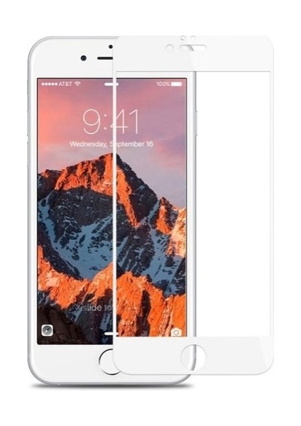 iphone 7 8 Se 2020 5d Cam Ekran Koruyucu Beyaz