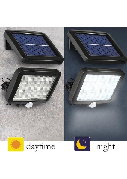Güneş LED Projektör Şarj Edilebilir Lamba Sensörü 500 Lümen (Yurt Dışından) modelleri