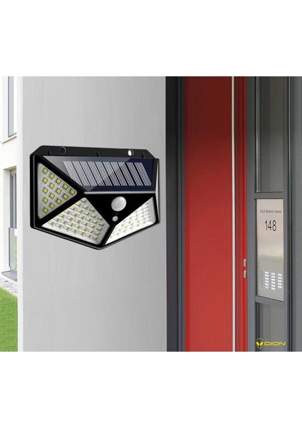 Güneş Enerjisi 100 LED Duvar Dış Hareket Sensörü (Yurt Dışından) modelleri