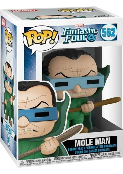 Pop Marvel Fantastic Four Mole Man