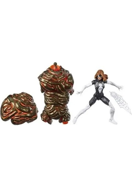 Marvel Legends Spider-Man Far From Home 6-Inch Spider Woman (Build A Figure: Molten Man)