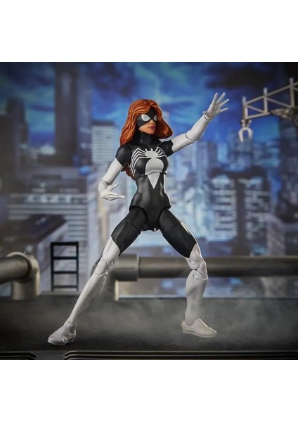Marvel Legends Spider-Man Far From Home 6-Inch Spider Woman (Build A Figure: Molten Man) fırsatları