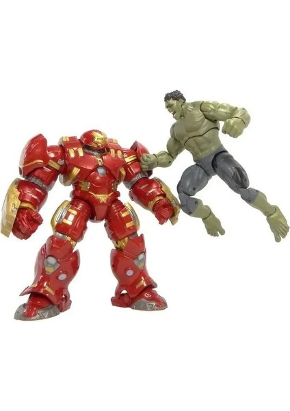 Marvel Legends The First 10 Ten Years Avengers: Age Of Ultron Dark Hulk And Hulkbuster (2'li Paket) modelleri