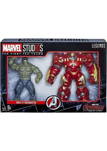 Marvel Legends The First 10 Ten Years Avengers: Age Of Ultron Dark Hulk And Hulkbuster (2'li Paket) indirimleri