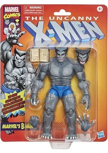 Marvel Legends X-Men - Marvel’s Beast Vintage Figür