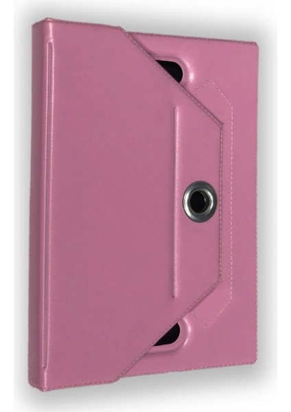 Vorcom Vorcom S7 Classic Universal Dönerli Standlı Tablet Kılıfı A. Pembe