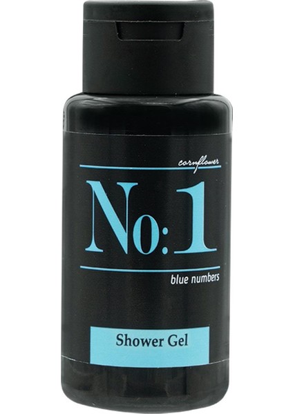Buklet Otel Tipi Blue Numbers Duş Jeli 75 ml