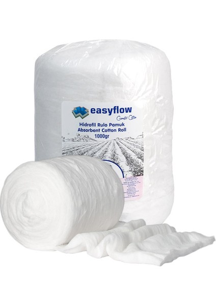 Pamuk - Hidrofil Pamuk 1. Kalitede Rulo Halinde 1000 gr