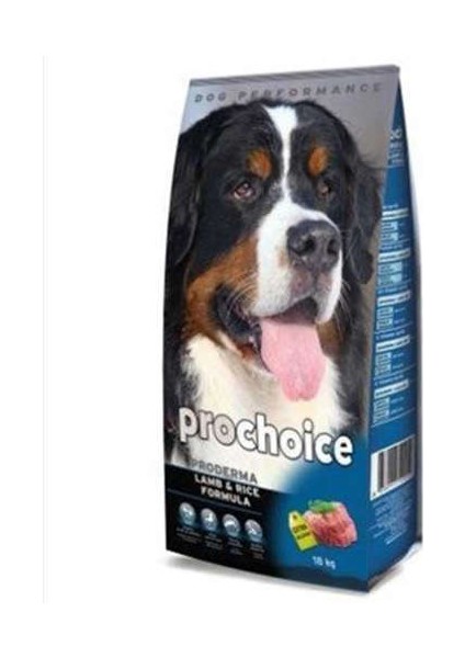 Pro Choice Proderma Lamb Kuzu Etli Köpek Maması 18  kg