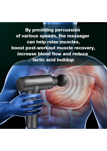 USB Mini El Vurmalı Masaj Tabancası Derin Vurmalı Terapi modelleri