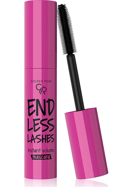 Golden Rose Endless Lashes Mascara Black - Kıvrım Veren Maskara - 8691190440930