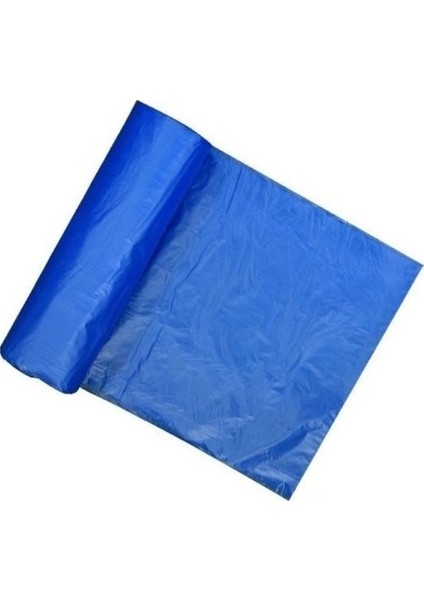 Rulo Çöp Poşeti Mavi Orta Boy 55X60 cm 1000 Adet 1 Koli