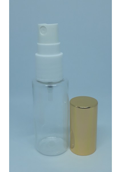 Parfüm ve Kolonya Şişesi 30 ml 5 Adet (TEKRAR DOLDURULABİLİR) Sarı Kapak Boş Plastik fiyatları