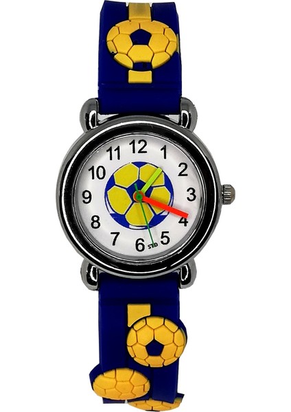 Siyah Beyaz Çocuk Kol Saati Toplu