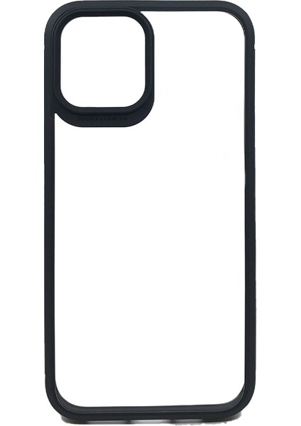 Apple iPhone 12 Pro Max Uyumlu Air Skin Glass Seri Silikon Kılıf