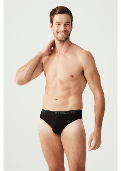83057 Erkek 3'lü Boxer-Siyah