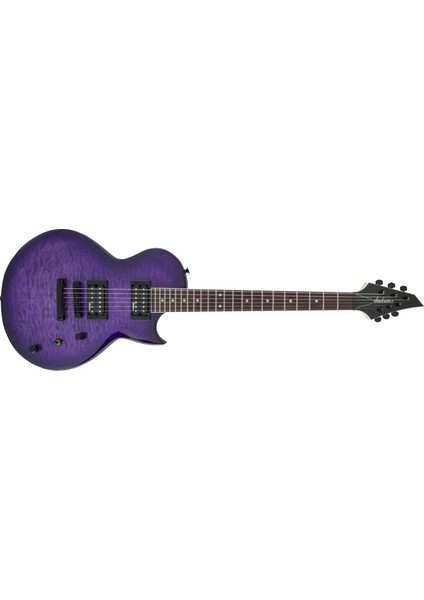 Js Series Monarkh Sc JS22Q Transparent Purple Burst - Amaranth Elektro Gitar