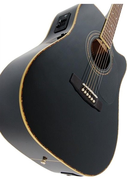 AD880CE Bk - Siyah Elektro Akustik Gitar