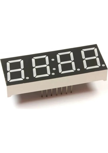 4 Digit 7 Segment Ekran - Katot 0.28 Inç
