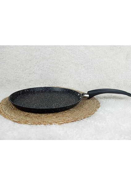Granit Blackline Krep Tavası 24 cm