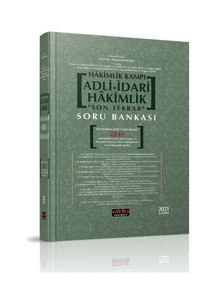 Konsensus Adli Hakimlik Tamamı Çözümlü ​özgün Sorulardan Oluşan 10 Deneme Savaş Yayınları Eylül 2021