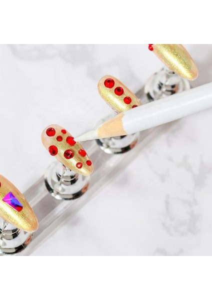 Nail Art Taş Tutucu Mumlu Kalem 2 Adet
