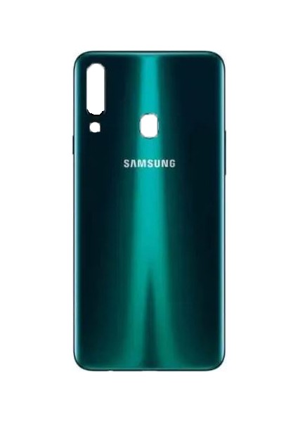 Samsung Galaxy A20S ( SM-A207F ) Arka Pil Batarya Kapağı-Yeşil