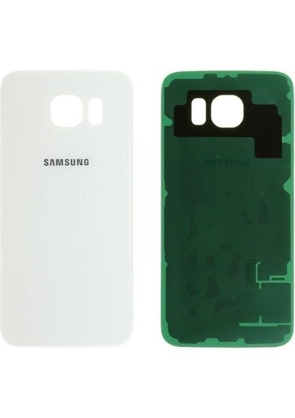 Samsung Galaxy S6 Edge Plus ( SM-G928F ) Arka Pil Batarya Kapağı-Beyaz