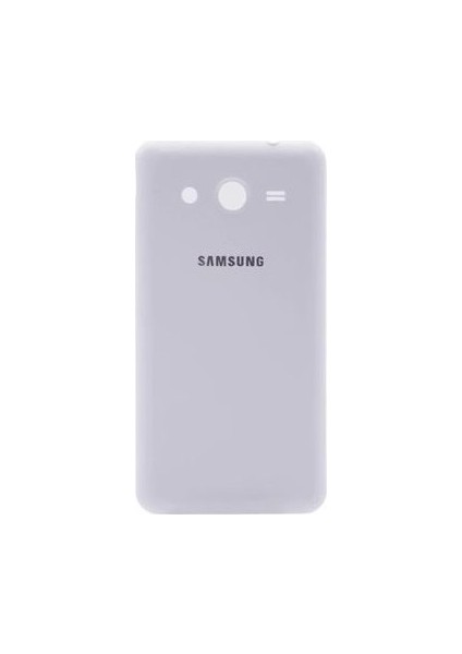 Samsung Galaxy Core 2 G355 Arka Pil Batarya Kapağı-Beyaz