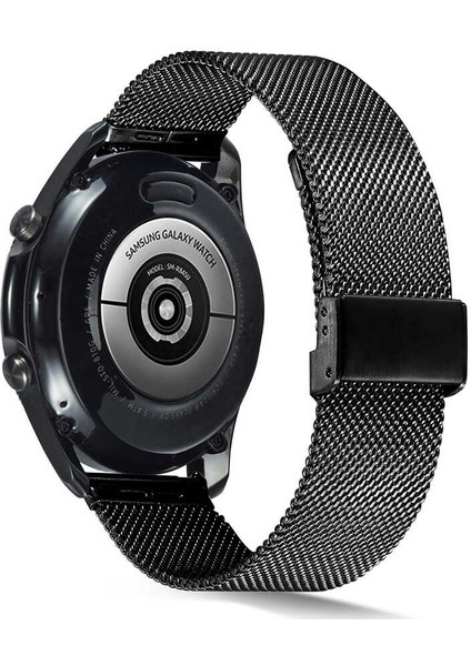 Samsung Galaxy Watch Gear S3 Metal Kayış Kordon Milano Loop 46mm KRD-45 Rose Gold